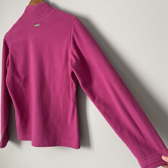 Columbia Sportswear Company Pink Heights Fleece Mock Neck Long Sleeve Small NWT - Picture 4 of 11